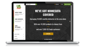 US Foods website case study