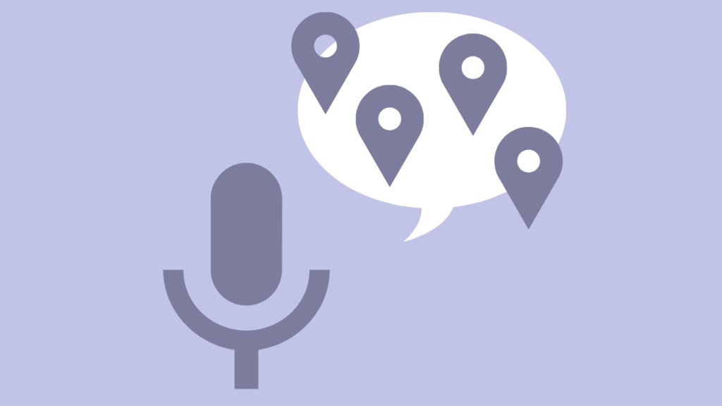 Voice location searchs